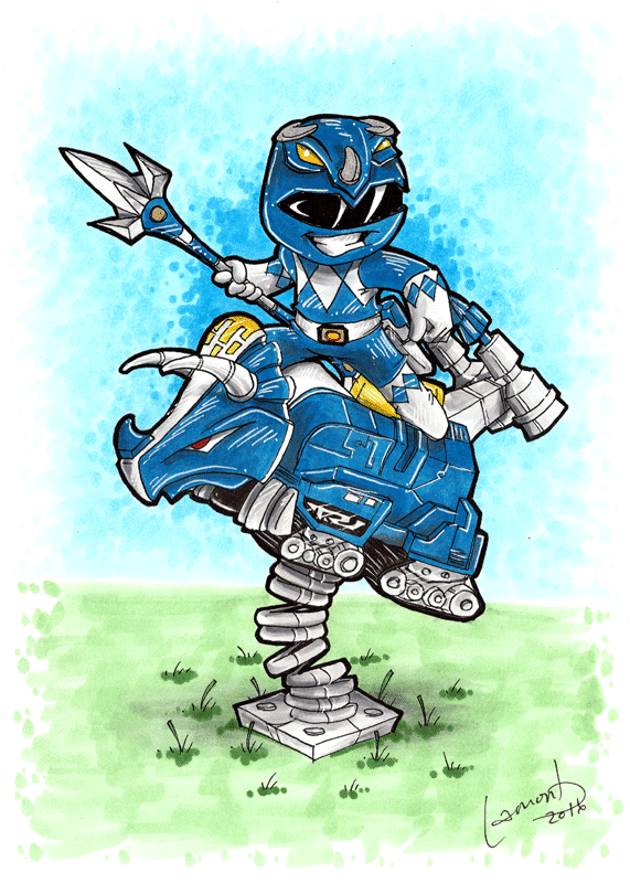 mmpr blue