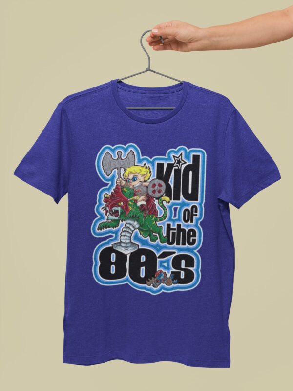 Kid of the 80's - He-Man - Adult T-Shirt