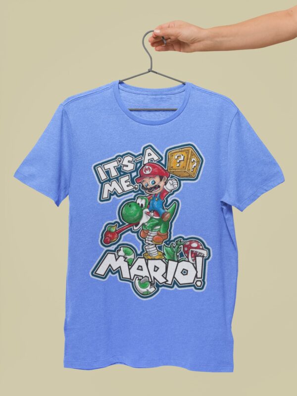 It’s Mario Youth T-Shirt - Image 4