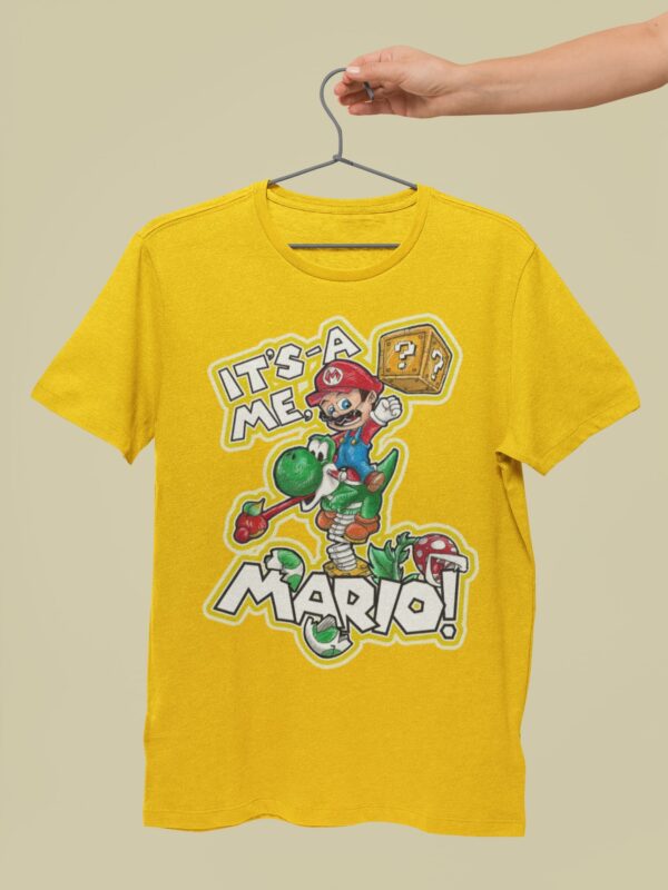 It’s Mario Youth T-Shirt - Image 2